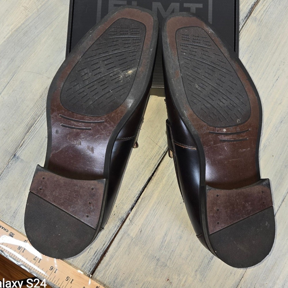 Giorgio Brutini Mens Brown Leather Tassel Loafer Dress Shoes Size 10.5 M‎ - Picture 5 of 5